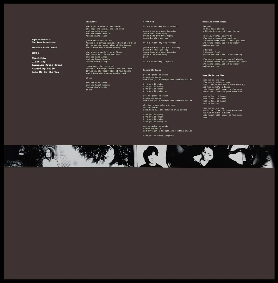 HOPE SANDOVAL & THE WARM INVENTIONS - Bavarian Fruit Bread-Vinyl (LP)-reissue - Image 4 of 4
