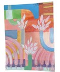Abstract Menorah , 9x12”, Acrylic/mixed Media Paper, Handmade,Signed, COA — photo 1