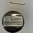 Pan Silver Company 1 Gram .999 Fine Silver Bar American Flag Design