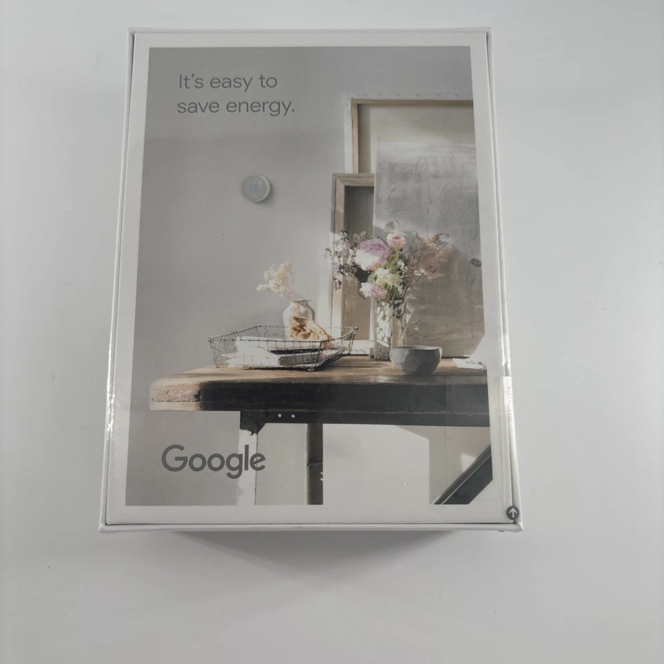 Nest Thermostat E Programmable Smart Thermostat for Home, App WIFI, NEW  Sealed - Image 3 of 4