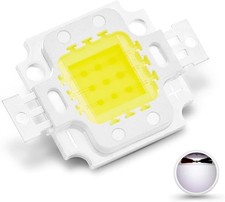 High Power Led Chip 10w White 6000k - 6500k 900ma Dc 9v - 11v 10 Watt Su