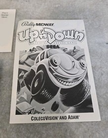 Up &lsquo;N Down ColecoVision Complete In Box W/ Manual SUPER RARE VHTF 