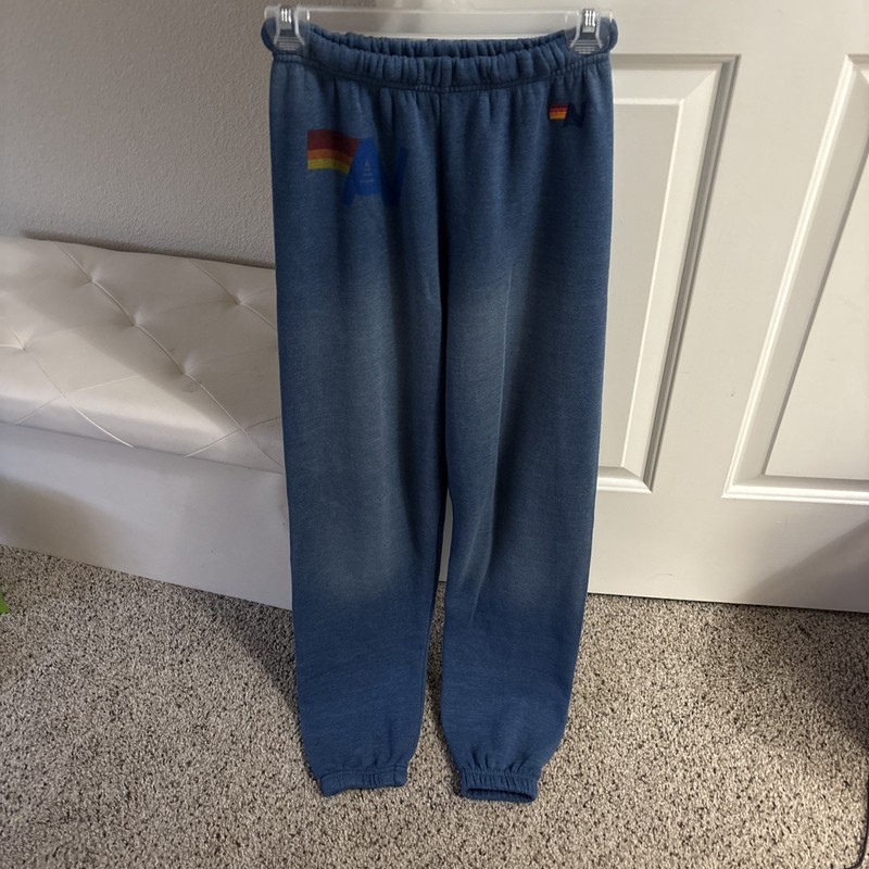 Aviator Nation Women’s Blue Faded Sweatpants Brand New Size Small