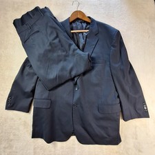 Jos A Bank Signature Suit Mens 46L Blazer Pants Two Piece Set Formal Dressy
