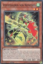 YuGiOh Verteidigerin von Nephthys HISU-DE004 Super Rare Excellent 1st