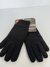OZARK TRAIL WOMEN FLEECE GLOVES, SZ L/XL W/3M THINSULATE, ZIP POCKET, TECH TOUCH