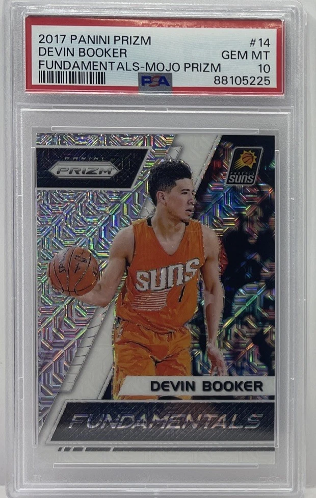 Devin Booker Professional Sports Authenticator (PSA) Basketball
