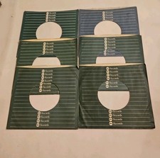 45 RPM 7" RECORD SLEEVES CO. SLEEVE 6 PACK SEE PHOTOS ABC Records SLV304