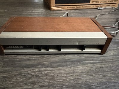 Bose Series IV 80IE Analog Equalizer System Working Used