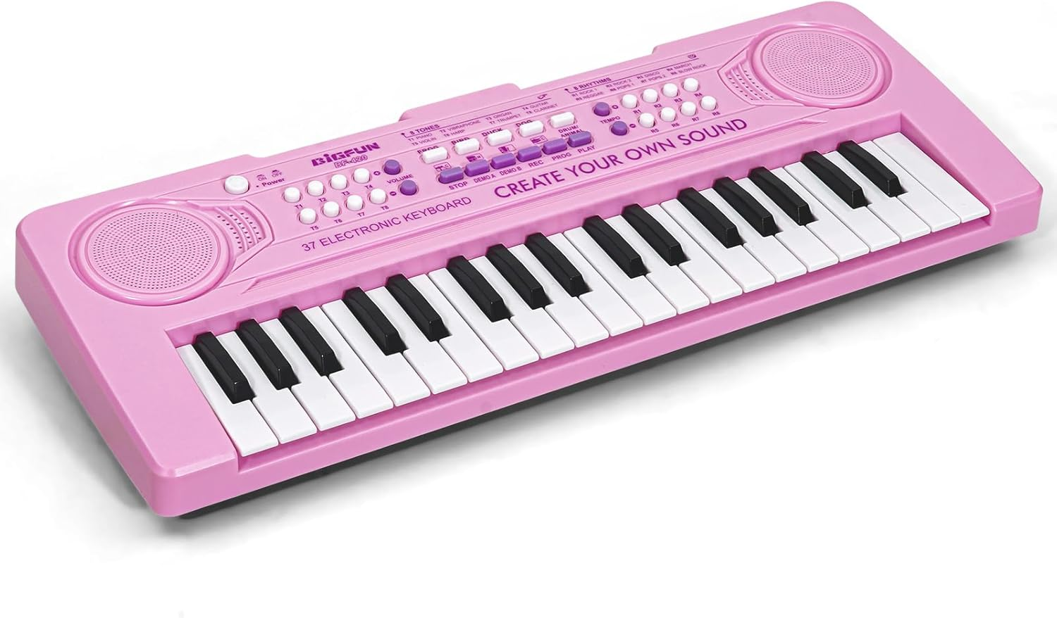 37-Key Portable Kids Keyboard Piano for Early Learning & Education-image