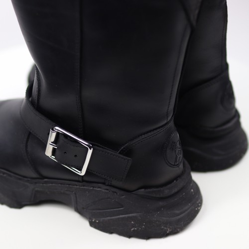 Vivienne Westwood Black Leather Boots Size EU 41 Unisex NEW *Rare* - Picture 4 of 6