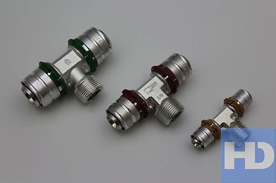 Uponor T-Stück mit Aussengewinde Unicore MLC  S-Press Pressfitting Unipipe