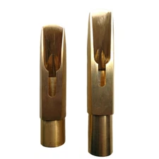 Excellent Copper Tenor or Alto Saxophone Mouthpiece Size 5-9 w/Ligature 1pc US