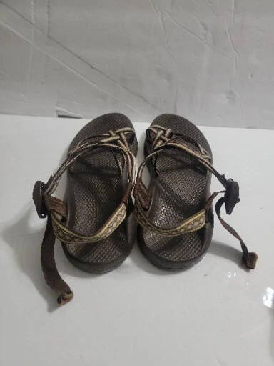 Sandálias femininas Chaco caminhada caminhada ao ar livre Z2 Unaweep marrom tamanho 9 W sola Vibram - Imagem 3 de 4