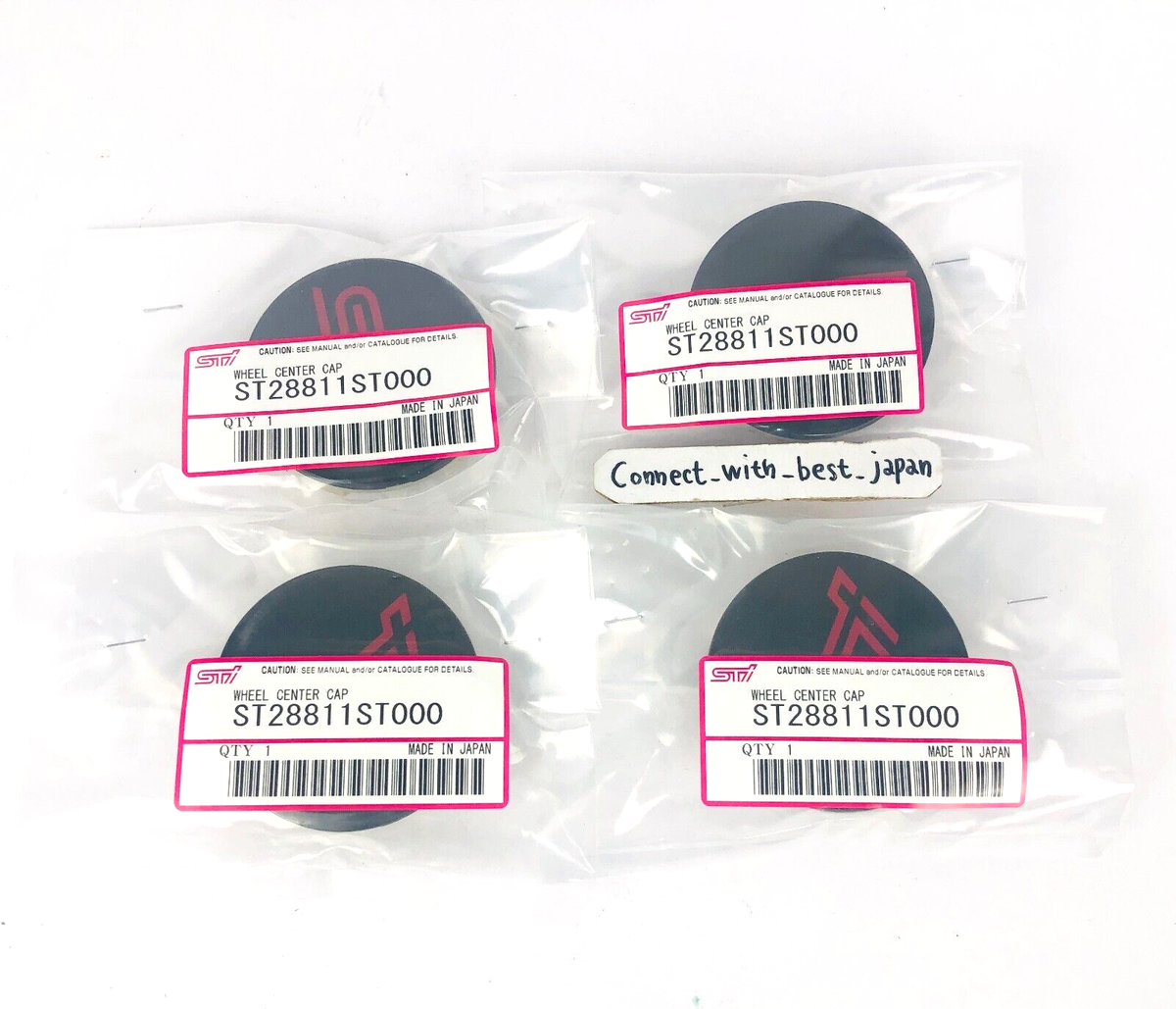 SUBARU GENUINE Impreza Wheel Center Cap ST28811ST000 x4 LEGACY