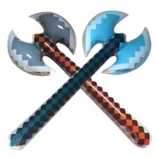 2 X Kids Battle Feel Party, Birthday Parties Fun Nights Inflatable Hatchet/Axe