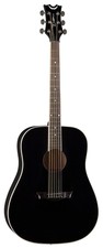 Dean Ax D Mah Cbk Dreadnought Size Mahogany Acoustic Guitar In Classic Black