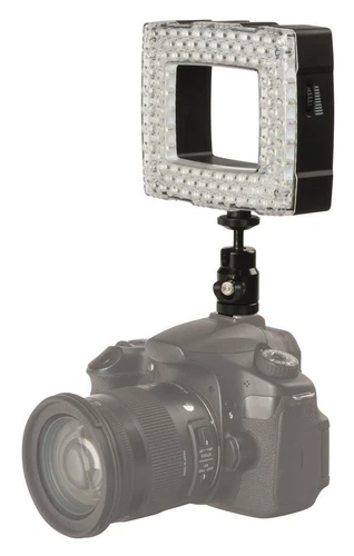Dörr AVL-102 LED Photo Light Video Light approx. 790 Lux on 1m incl. Ball Head
