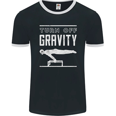 Gymnastik Turn Off Gravity Gymnast Pommelpferd Herren Maglietta FotL