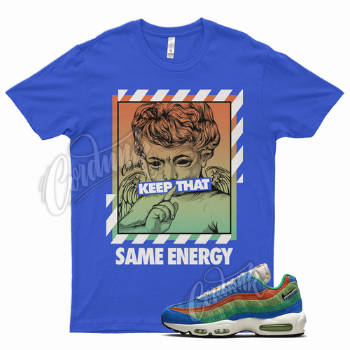 Royal Blue ENERGY T Shirt for Nike Air 
