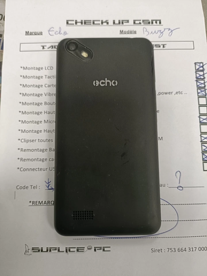 ECHO BUZZ - NOIR - BLOQUE COMPTE GOOGLE - BON ETAT - Photo 3/4