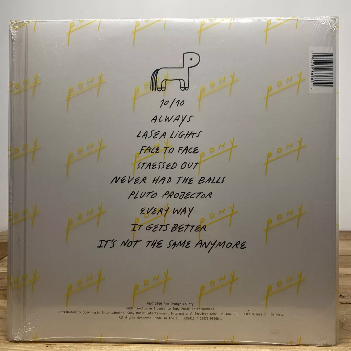 Pony By Rex Orange County 12” Vinyl Record