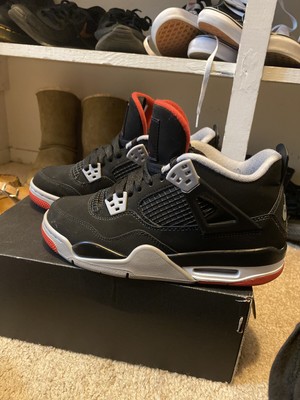 jordan 4 bred grade school