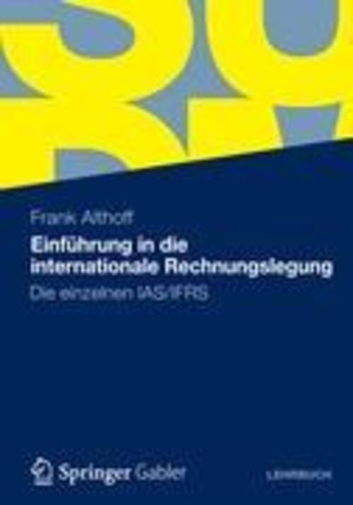Thumbnail - Frank Althoff | Einführung In Die Internationale Rechnungslegung |