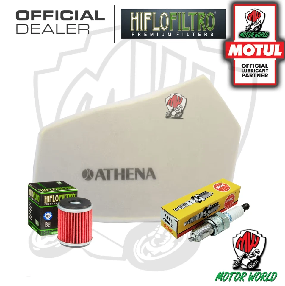 HIFLOFILTRO KIT TAGLIANDO FILTRO OLIO ARIA CANDELA HUSQVARNA SM 610 2005 - 2010
