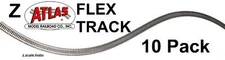 Z Z Atlas 2810 Z Scale (1:220) Super Flex Track (24" Long) 10-Pack NEW