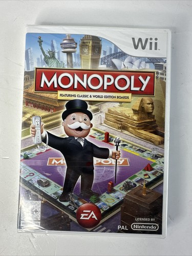 Monopoly Nintendo Wii - FACTORY SEALED