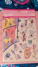 Vintage Hallmark Stickers Barbie Two Sticker Sheets And 1 Play Sheet New Pack