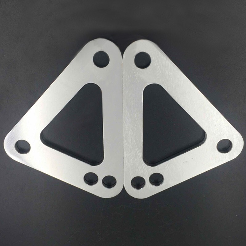 Silver Motorcycle Lowering Links Fit For Yamaha YZF-R6 2003-2005