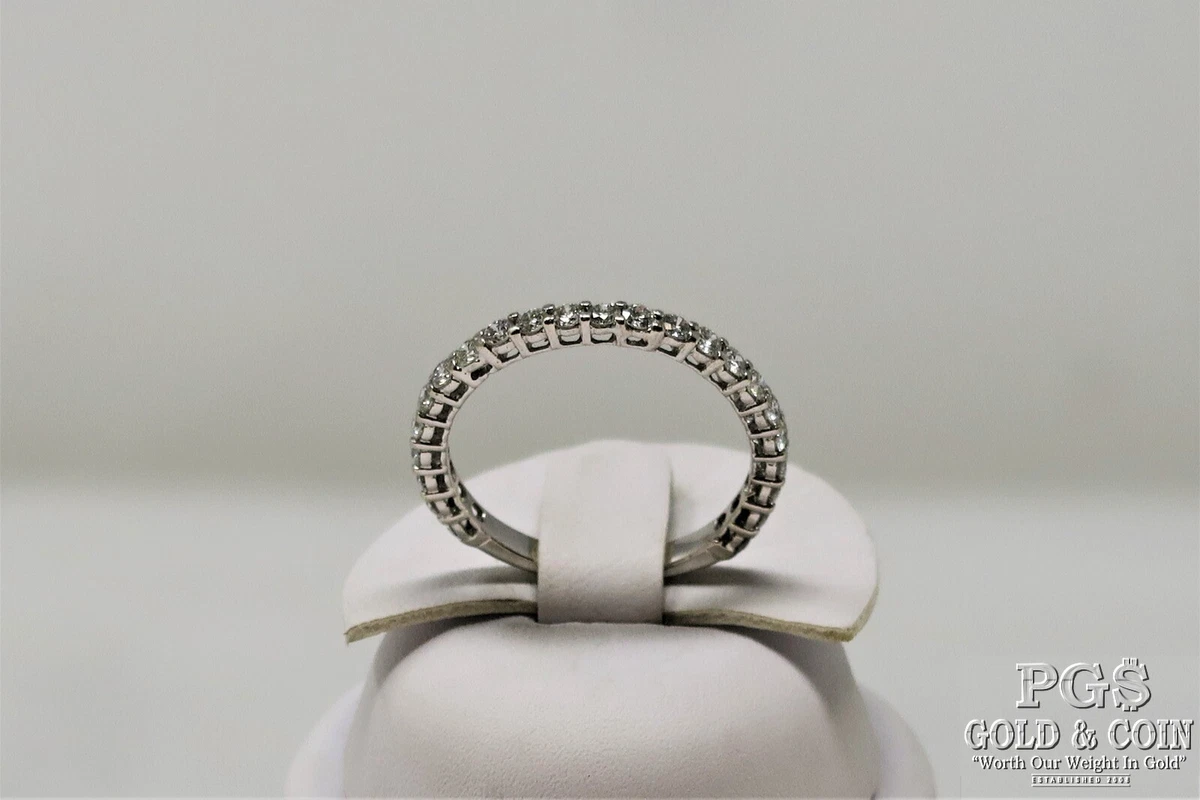 3 sided shop diamond wedding band