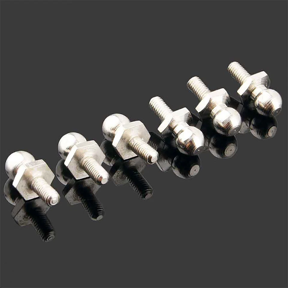 6pcs New Ball Screw Ballscrew Spare Parts for 1:10 RC Car HSP 02038 - Image 3 of 4