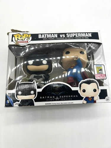Batman vs Superman Dawn of Justice 2015 San Diego Comic Con Exclusive  Funko