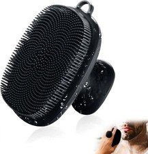 Face Scrubber, Silicone Scrubber for Men 1 Count Pack of 1 , Black