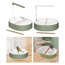 Parrot Bathtub Bird Automatic Bath Shower Toy Gift with Pump for Budgie African