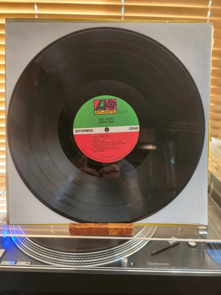 Roy Ayers, Daddy Bug, 1969 1-й Atlantic стерео, SD-1538, VG +/VG + - Изображение 4 из 4