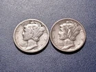 Mid-Higher grade 1931-D & S Mercury Dimes