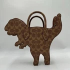 COACH Signature Rexy Dinosaur Mini Bag Handbag CM549 B4NQ4 New Authentic