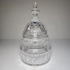 Vintage Waterford Crystal Capital Dome Biscuit Candy Jar - Read