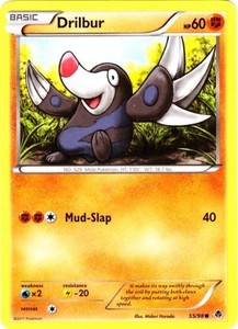 Drilbur - 55/98 - Common - Emerging Powers #55/98 Pokemon TCG