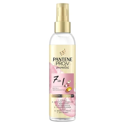 Pantene Pro-V 7in1 Schwerelöses Ölspray Biotin 145ml Pro-V Miracles Haarölspray - Bild 1 von 4