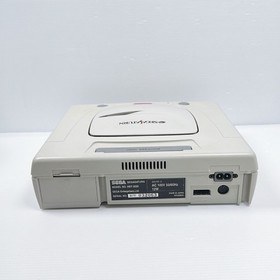 SEGA Saturn Console White HST-3220 Tested Working Japan Version