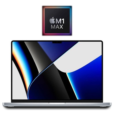 2021 Apple M1 Max MacBook Pro 16'' 3.20GHz/64GB/1TB SSD (Silver) - A2485