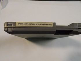 SPIDER MAN RETURN OF THE SINISTER SIX NINTENDO NES