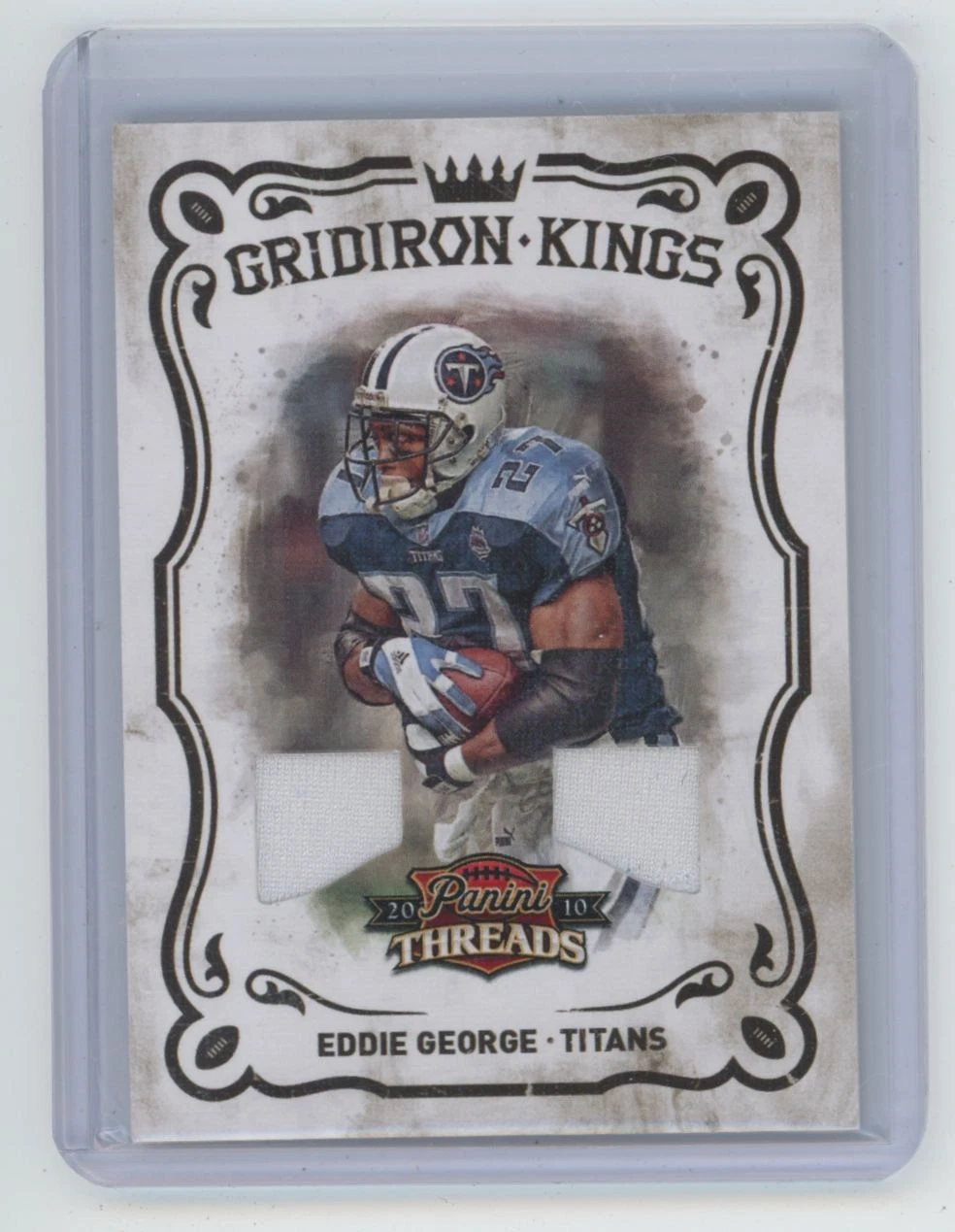 Eddie George trading card