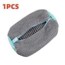 Durable Shoe Washing Machine Bag for All Shoe Types-Yellow with Blue Zipper,Idea
