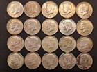Roll of 20 ($10 Face Value) 1965-1969 Kennedy 40% Silver Half Dollars